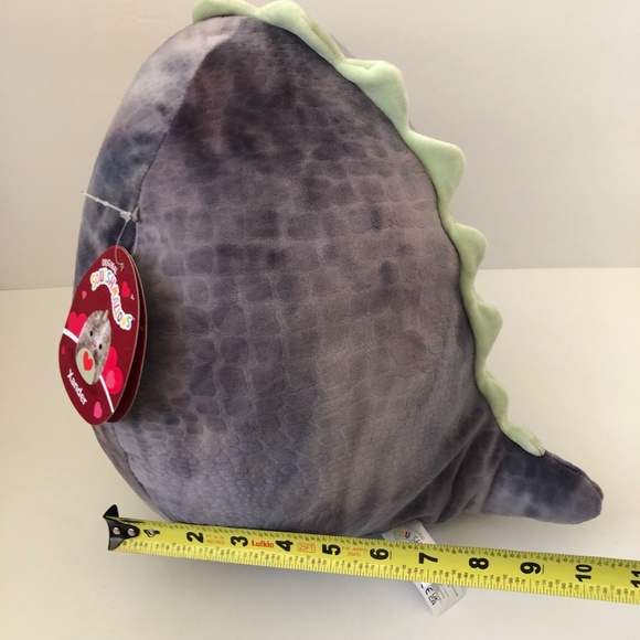 Squishmallows Valentine's Day Xander 12" T-Rex Dinosaur Plush Animal 2023 - NWT - Picture 12 of 12